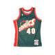 MITCHELL AND NESS Mitchell And Ness Swing Jersey Seattle Sporttop Gn MN18209SSUDKGNSKE95S