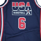 Mitchell And Ness Mitchell And Ness Team Usa Auth Jersey Sporttop Nvy MN18412USANAVY92PEWM