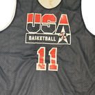 Mitchell And Ness Mitchell And Ness Team Usa Auth Revers Sporttop Nvy MN18437USANAVY92KMAM