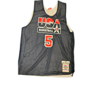 Mitchell And Ness Mitchell And Ness Team Usa Auth Revers Sporttop Nvy MN18439USANAVY92DRBM