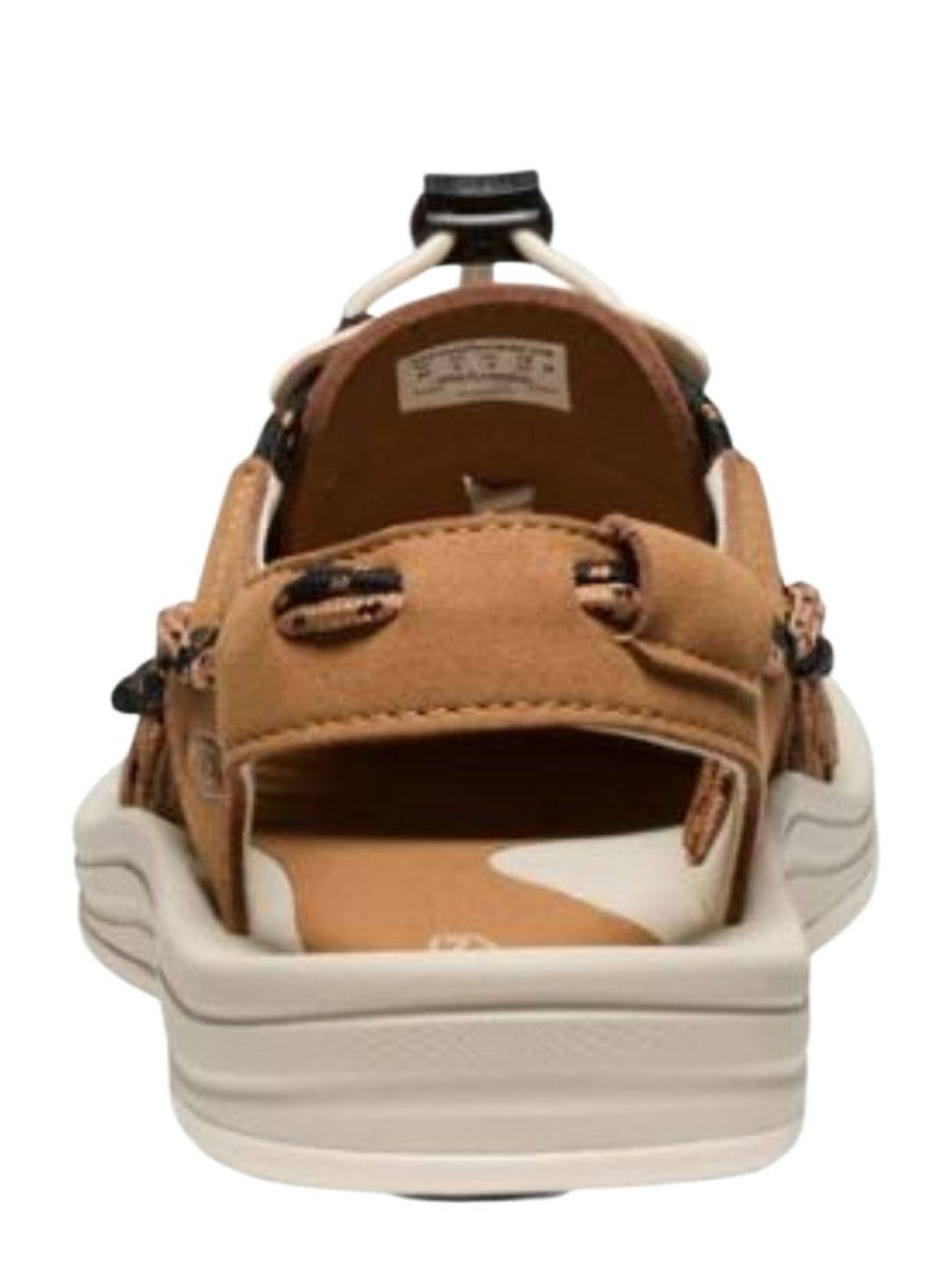 KEEN Keen Uneek Mens Black/Chipmunk Outdoor Sandals