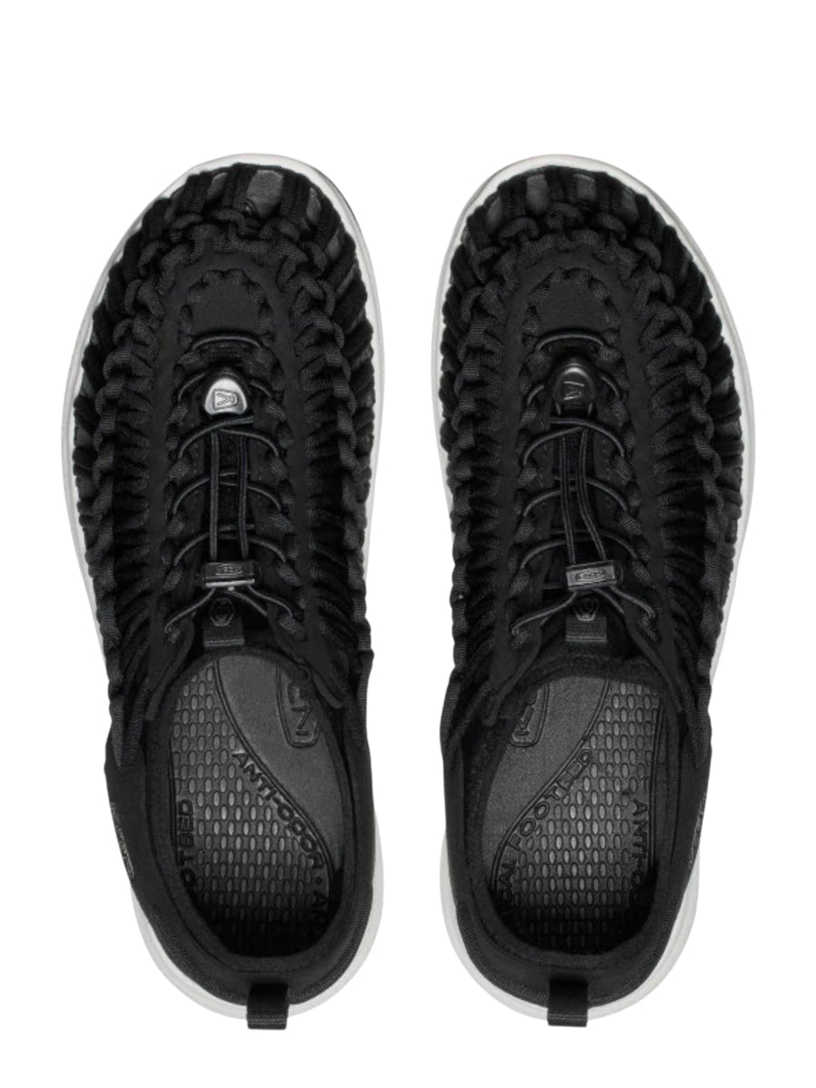 KEEN Keen Uneek O3 Mens Black/Star White Outdoor Sandals