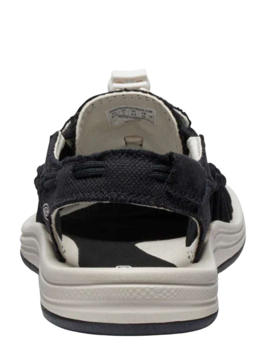 KEEN Keen Uneek Canvas Womens Black/Birch Outdoor Sandals