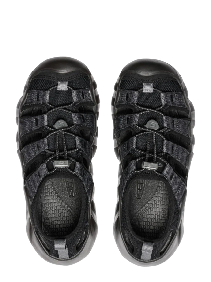 KEEN Keen Hyperport H2 Womens Black/Steel Grey Outdoor Sandals