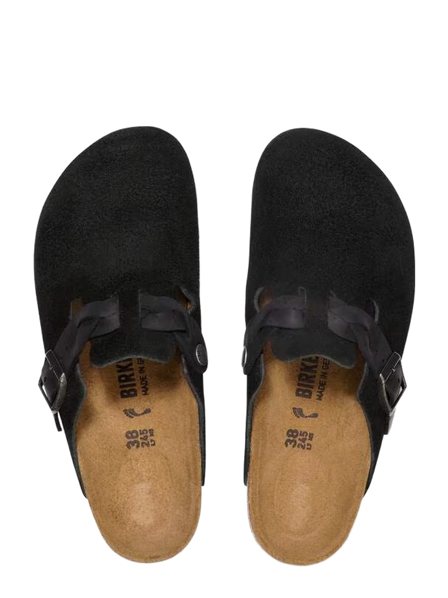 BIRKENSTOCK Boston Braided Classic Mules/Clogs