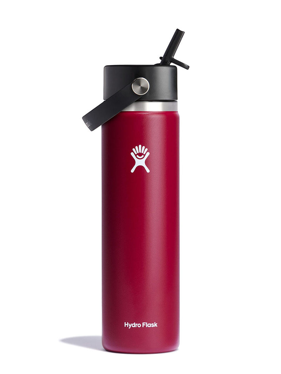 HYDRO FLASK HYDRO FLASK 24 OZ WIDE FLEX STRAW CAP BERRY