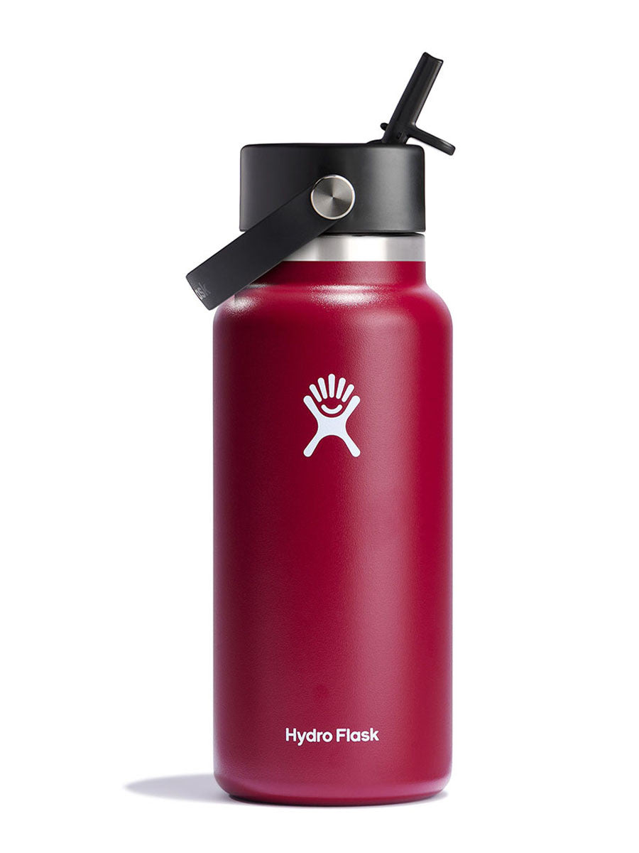 HYDRO FLASK HYDRO FLASK 32 OZ WIDE FLEX STRAW CAP BERRY