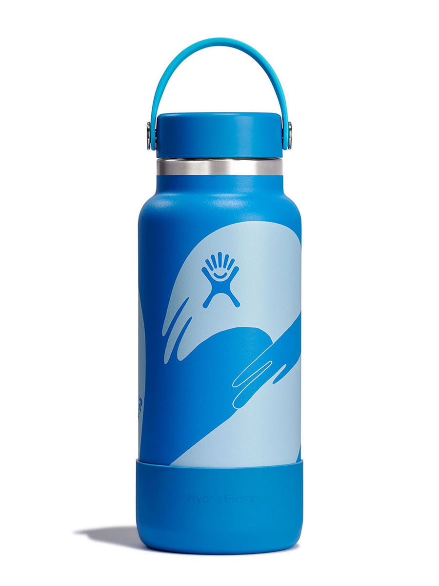 HYDRO FLASK HYDRO FLASK 32OZ WIDE MOUTH FLEX CAP LAPIS