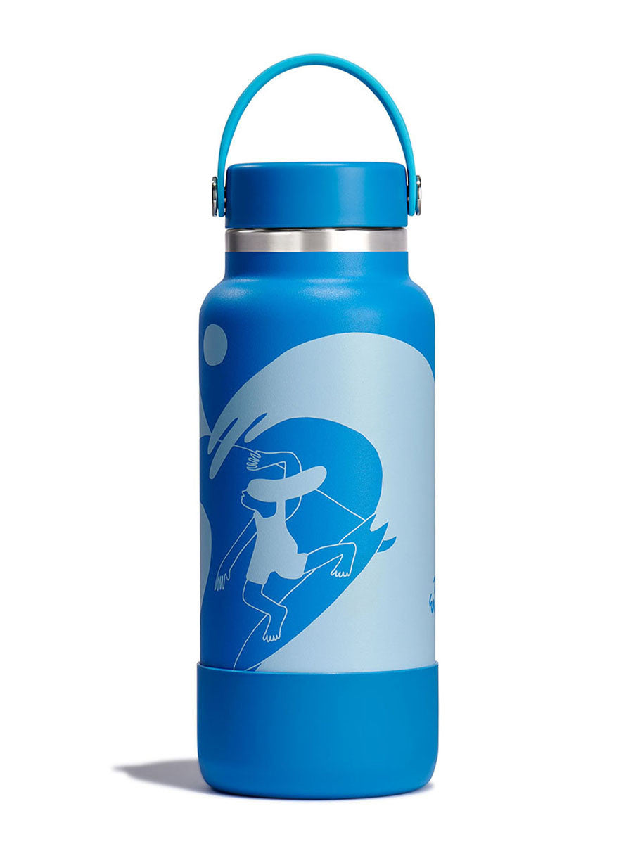 HYDRO FLASK HYDRO FLASK 32OZ WIDE MOUTH FLEX CAP LAPIS