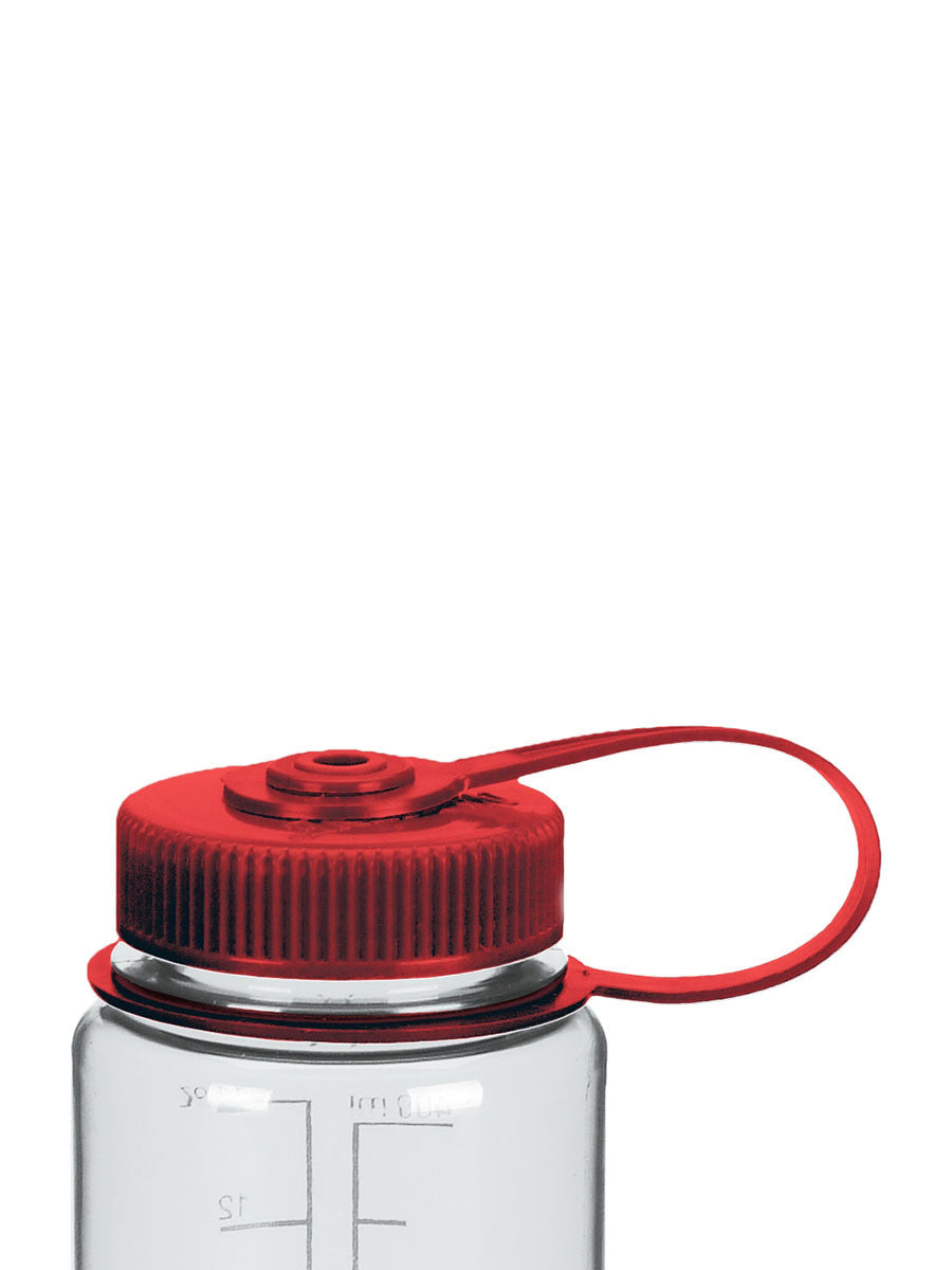 NALGENE Nalgene 16OZ WM Clear W/Red Cap Sustain