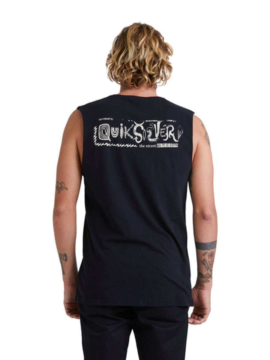 QUIKSILVER Quiksilver Static Script Muscle Tee