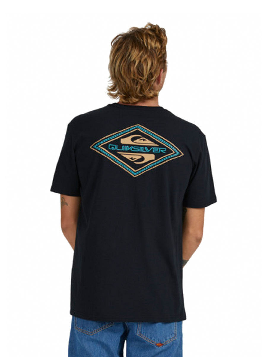 QUIKSILVER Reverse Logo SS Tees