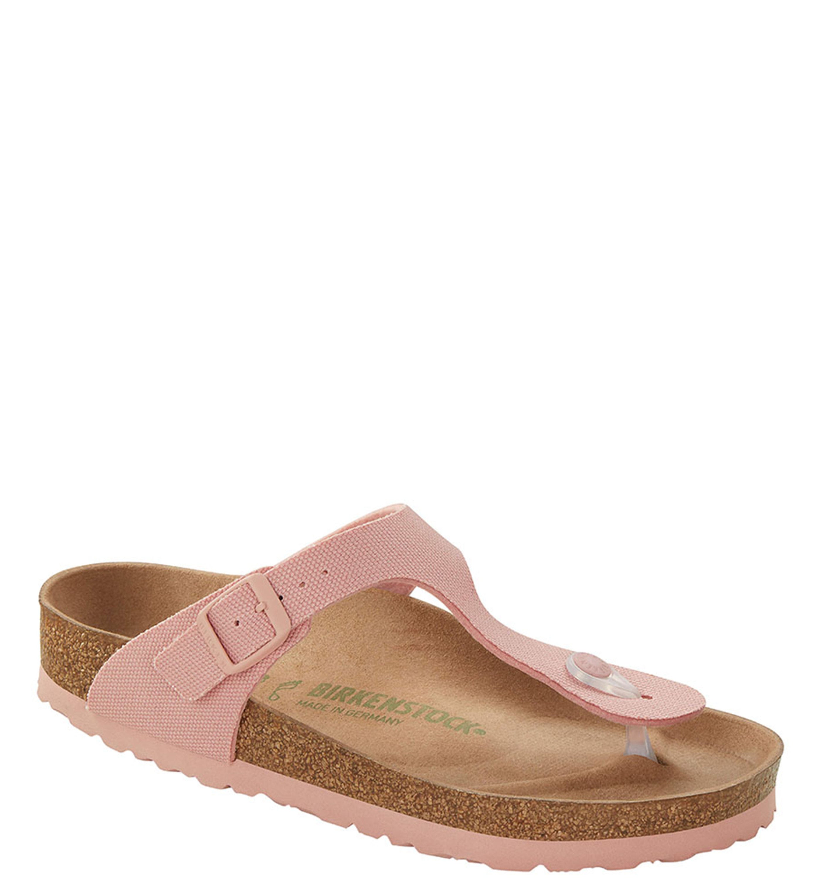 BIRKENSTOCK Gizeh Rivet Logo Vegan Canvas Womens