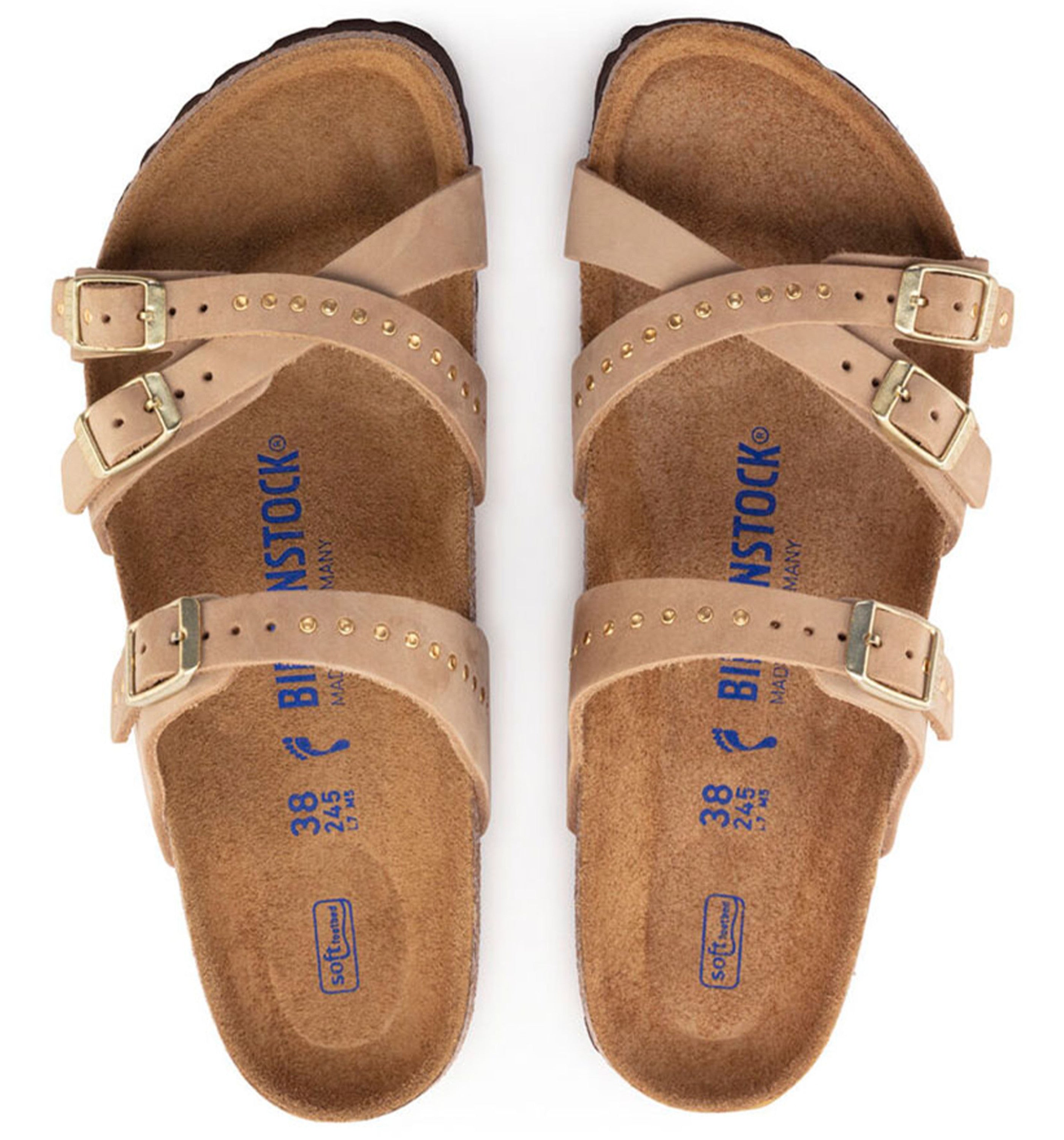 BIRKENSTOCK Franca Rivet Sfb Soft Nubuck Womens