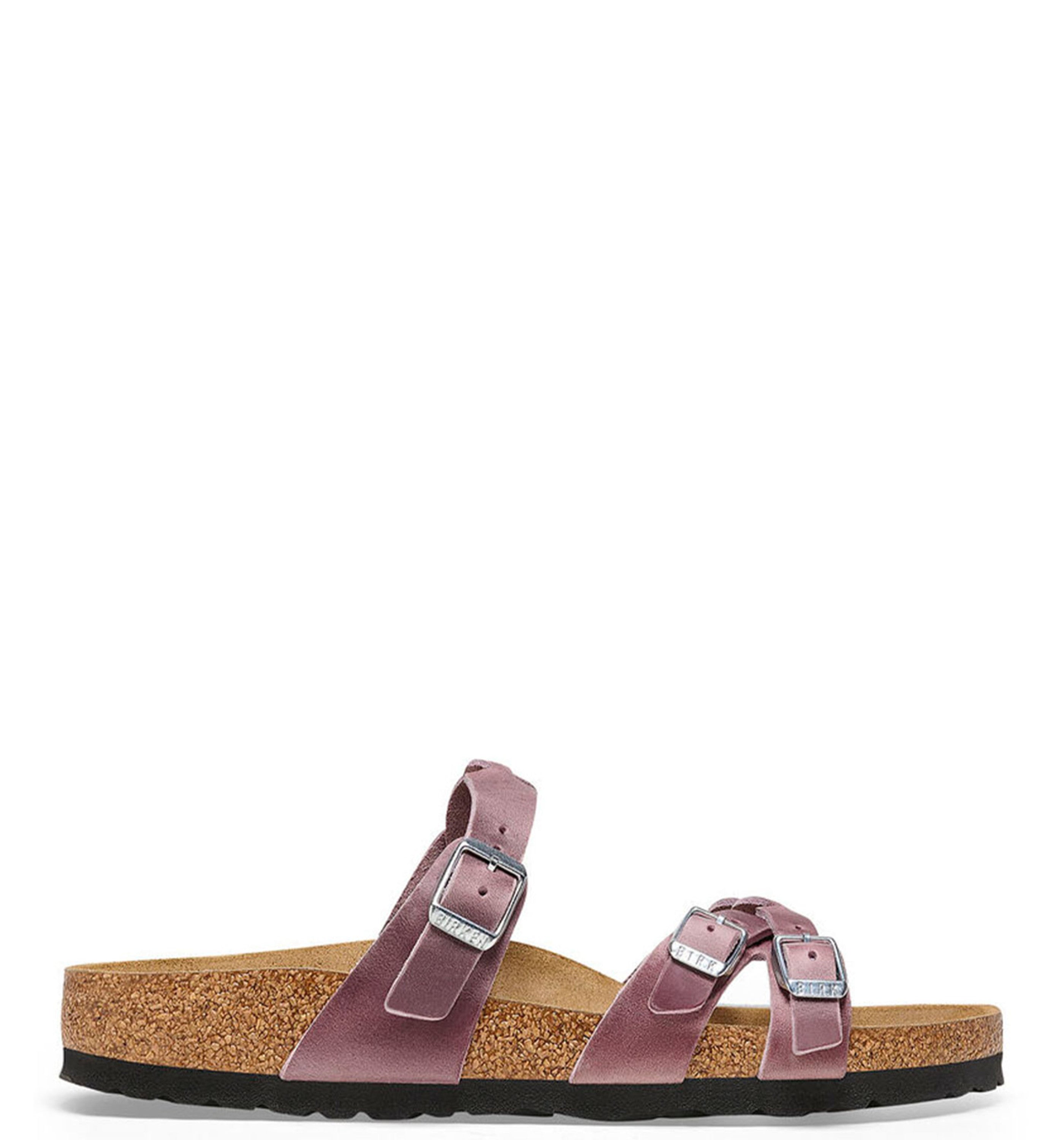BIRKENSTOCK Franca Braided Oiled Leather Womens