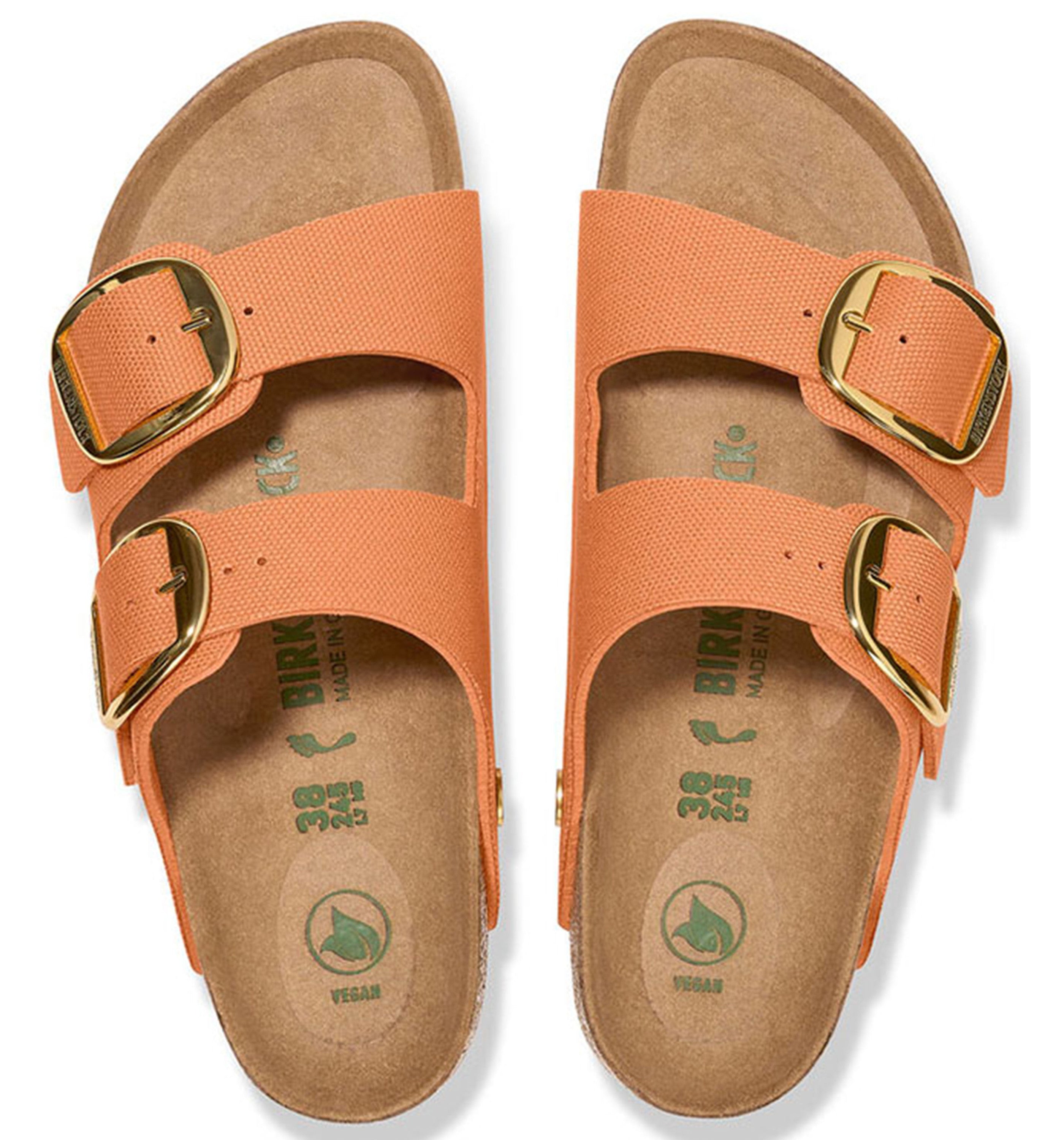 BIRKENSTOCK Arizona Big Buckle Rivet Logo Vegan Canvas Womens