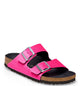 BIRKENSTOCK Arizona Rivet Logo Vegan Velvet Decorum Womens