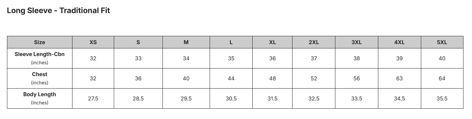 Shoes Size Chart Image
