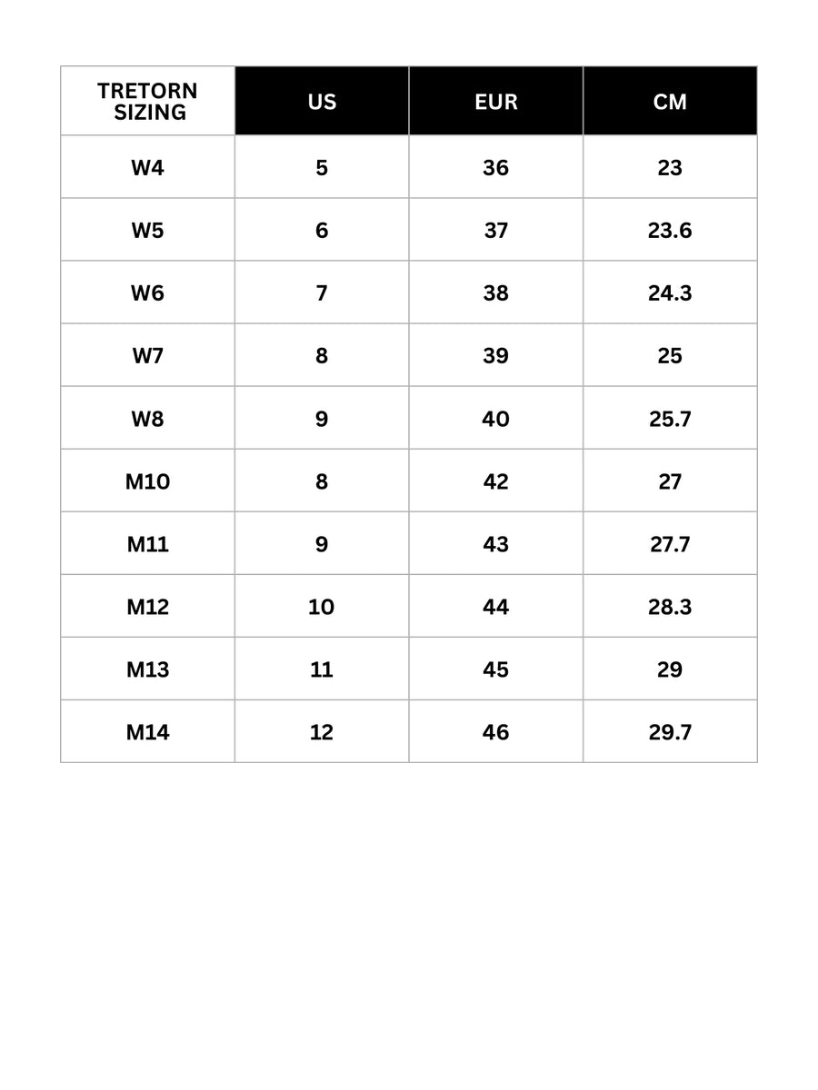 Shoes Size Chart Image